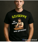 Maglietta Falegname Personalizzabile – Un Nome, Una Garanzia! – Italian Style Diffusion®