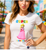 Maglietta Addio al Nubilato Principessa Personalizzata – Donna – Italian Style Diffusion® bianco