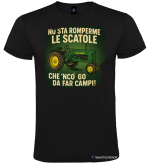 Maglietta Uomo Dialetto Veneto Trattore – No Sta Romperme le Scatole – Italian Style Diffusion® nero