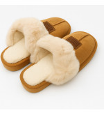 Pantofole invernali con pelliccia – pantofole pelose da donna calde e morbide