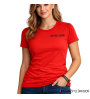 T-shirt Donna Ricamata con Data Personalizzata | 20 Colori | XS-3XL