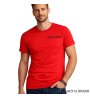 T-shirt Uomo Ricamo con Data Personalizzata | 26 Colori | XS-4XL