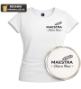 T-shirt Maestra Ricamata Personalizzata con Nome | Idea Regalo Insegnante | 20 Colori | XS-3XL