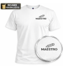 T-shirt Maestro Ricamo personalizzato con Nome | Idea Regalo Insegnante | 26 Colori | XS-4XL