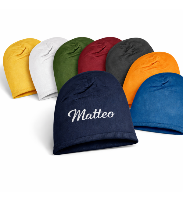 Cappello berretta personalizzata cotone stampa o ricamo