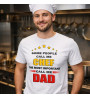 T-shirt Personalizzata Chef Dad Cuoco Papà