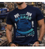 T-shirt Personalizzata Classic Garage Vintage | Maglietta Auto Retrò con Nome Personalizzabile