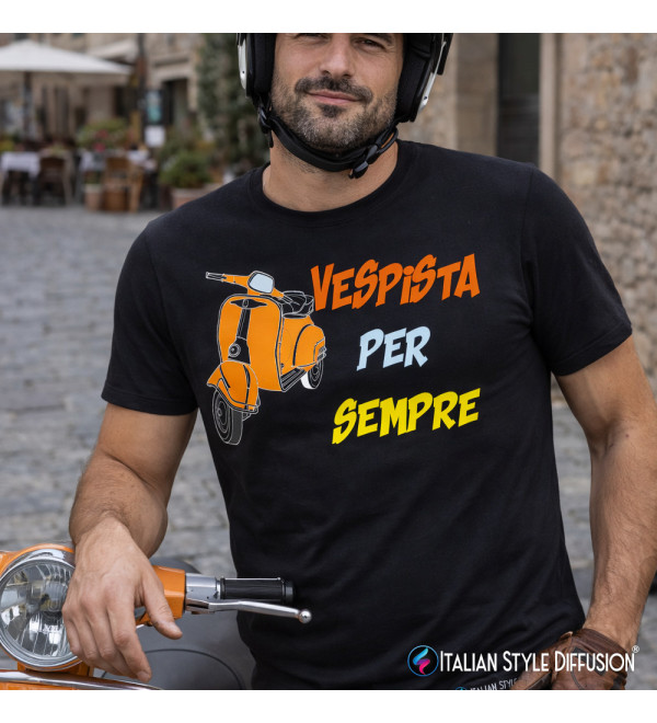 Maglietta personalizzata vespista per sempre vespa 50 special