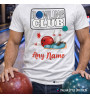T-shirt Bowling Personalizzata | Bowling Club con Nome Personalizzabile Maglietta Bowling