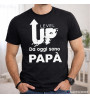 Maglietta Personalizzata Uomo Level Up Papà