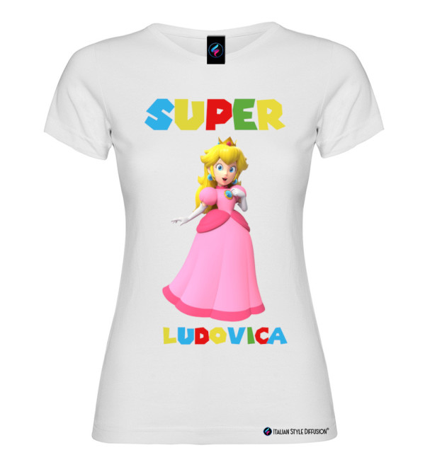 Maglietta Addio al Nubilato Principessa Personalizzata – Donna – Italian Style Diffusion®