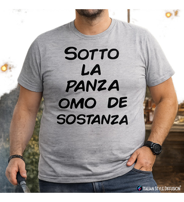 T-shirt Veneto Sotto la Panza Omo de Sostanza