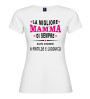 T-shirt Mamma personalizzata con nomi | La migliore mamma