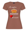 T-shirt La migliore mamma del mondo | Corona e Cuore