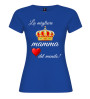 T-shirt La migliore mamma del mondo | Corona e Cuore