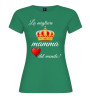 T-shirt La migliore mamma del mondo | Corona e Cuore