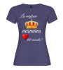 T-shirt La migliore mamma del mondo | Corona e Cuore