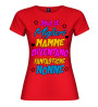 T-shirt “Solo le migliori mamme diventano fantastiche nonne”