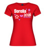 T-shirt “Sorella [ANNO]” personalizzata | Annuncio gravidanza