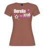 T-shirt “Sorella [ANNO]” personalizzata | Annuncio gravidanza
