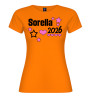 T-shirt “Sorella [ANNO]” personalizzata | Annuncio gravidanza