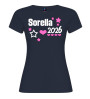 T-shirt “Sorella [ANNO]” personalizzata | Annuncio gravidanza
