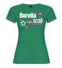T-shirt “Sorella [ANNO]” personalizzata | Annuncio gravidanza