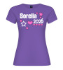 T-shirt “Sorella [ANNO]” personalizzata | Annuncio gravidanza