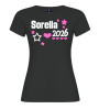 T-shirt “Sorella [ANNO]” personalizzata | Annuncio gravidanza