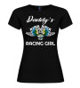 T-shirt donna “Daddy’s Racing Girl” | Puro cotone racing