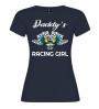 T-shirt donna “Daddy’s Racing Girl” | Puro cotone racing