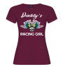 T-shirt donna “Daddy’s Racing Girl” | Puro cotone racing