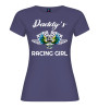 T-shirt donna “Daddy’s Racing Girl” | Puro cotone racing