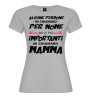 T-shirt “Mi chiamano Mamma” | Donna puro cotone