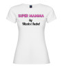 T-shirt “Super Mamma” personalizzata con nomi | Regalo mamma