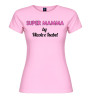 T-shirt “Super Mamma” personalizzata con nomi | Regalo mamma