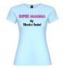 T-shirt “Super Mamma” personalizzata con nomi | Regalo mamma