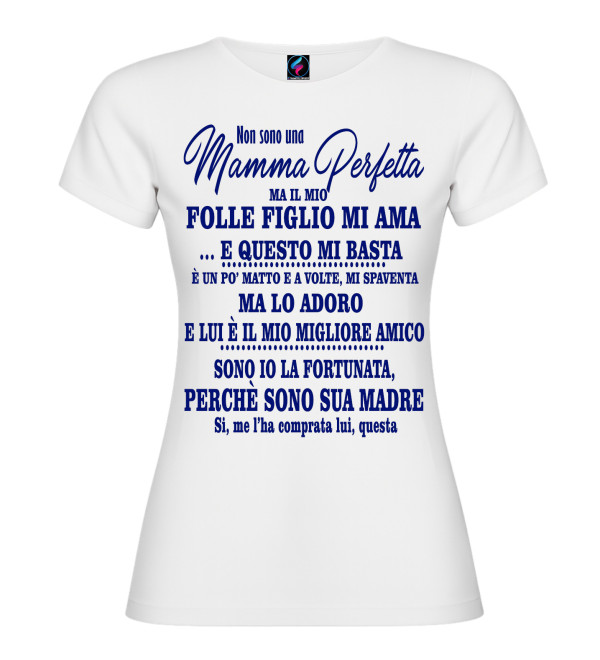 Non sono una mamma perfetta | T-shirt mamma e figlio