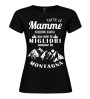 T-shirt mamma amante montagna | Frase divertente outdoor