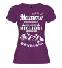 T-shirt mamma amante montagna | Frase divertente outdoor