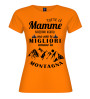 T-shirt mamma amante montagna | Frase divertente outdoor
