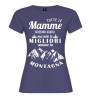 T-shirt mamma amante montagna | Frase divertente outdoor