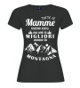 T-shirt mamma amante montagna | Frase divertente outdoor