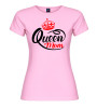 Queen Mom | T-shirt donna mamma regina con corona