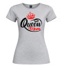 Queen Mom | T-shirt donna mamma regina con corona