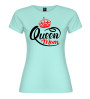 Queen Mom | T-shirt donna mamma regina con corona