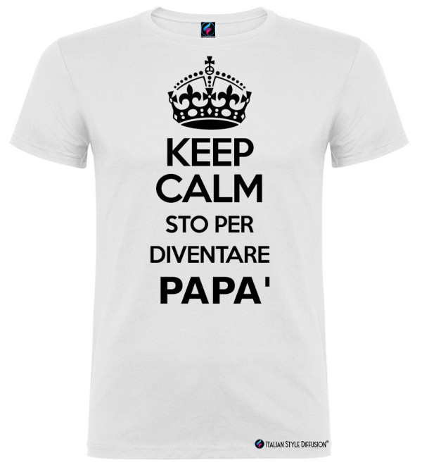 Keep Calm gravidanza | Magliette coppia Mamma e Papà