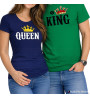 T-shirt Coppia Queen & King – Magliette Coordinate Lui e Lei