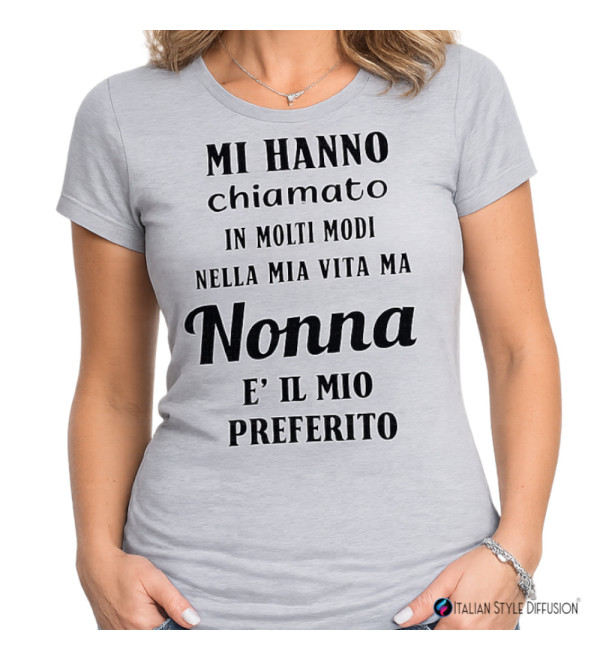 Maglietta Nonna divertente da donna | Idea regalo per nonna