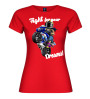 Maglietta moto donna “Fight for your Dreams” | T-shirt biker